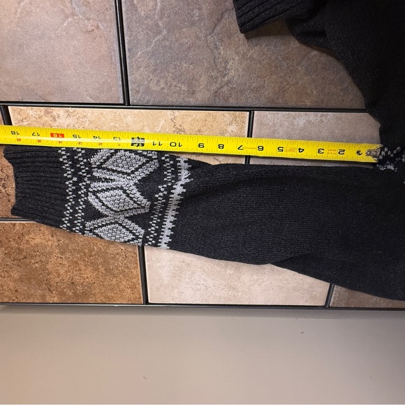 Urban Pipeline Cardigan Men Large Gray Grey Fairisle Nordic Sweater Button Up - Picture 10 of 11